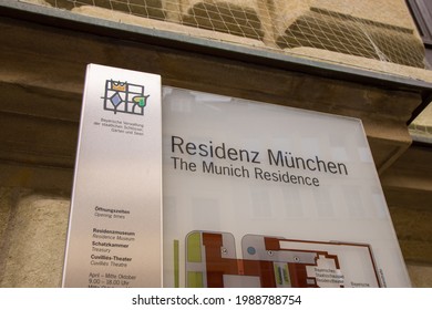 The Munich Residence - MUNICH, GERMANY - JUNE 03, 2021