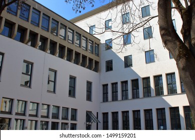 Munich/Germany- 2019: Technical University Of Munich (TUM), Germany