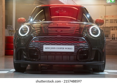 Munich,Germany-April 2022:Mini John Cooper Works