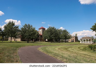 The Municipal Building Of Concord Township, A Small Vibrant Town In The West Suburb Of Philadelphia, Pennsylvania, USA