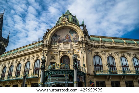 Municipal House in Prague