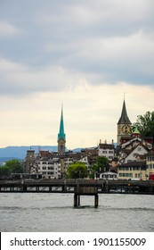 Münsterbrücke (Munster Bridge From Zurich), Zurich, Switzerland