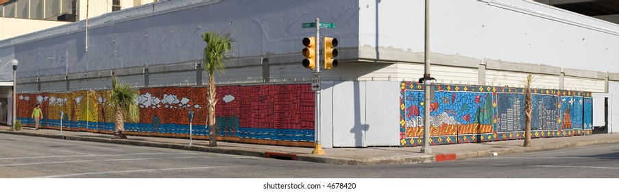 Mural In Downtown Corpus Christi, Tx