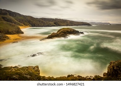 Murder Hole Beach In County Donegal, Ireland.