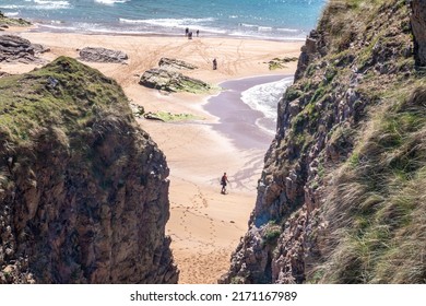 The Murder Hole Beach, Officially Called Boyeeghether Bay In County Donegal, Ireland