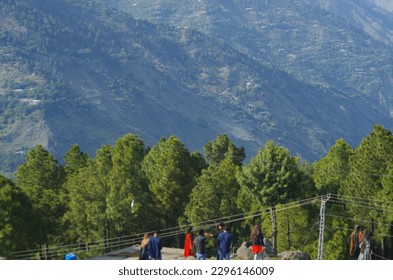 Murree Hills, a mountain resort town, located in the Galyat region of the Pir Panjal Range, Pakistan - Shutterstock ID 2296146009