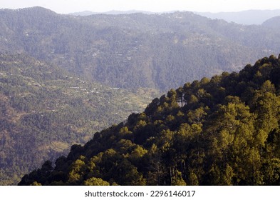 Murree Hills, a mountain resort town, located in the Galyat region of the Pir Panjal Range, Pakistan - Shutterstock ID 2296146017