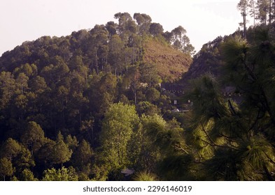 Murree Hills, a mountain resort town, located in the Galyat region of the Pir Panjal Range, Pakistan - Shutterstock ID 2296146019
