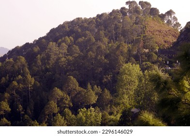 Murree Hills, a mountain resort town, located in the Galyat region of the Pir Panjal Range, Pakistan - Shutterstock ID 2296146029