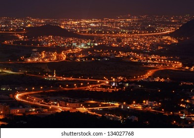 Muscat City In The Night, Oman