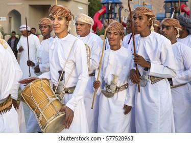 Muscat Oman February 4th 2017omani Men Stock Photo (Edit Now) 577528963