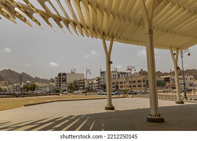 MUSCAT, OMAN - September 2022: Mutrah Fish Market Building. Market Place For Selling Fresh Fish In Muscat, Oman