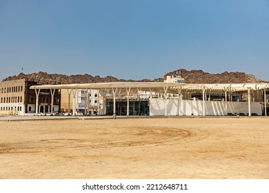 MUSCAT, OMAN - September 2022: Mutrah Fish Market Building. Market Place For Selling Fresh Fish In Muscat, Oman