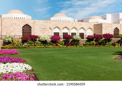 Muscat Sultan Qaboos Palace Building Architecture, Oman