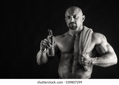 muscular male body - Shutterstock ID 539807299