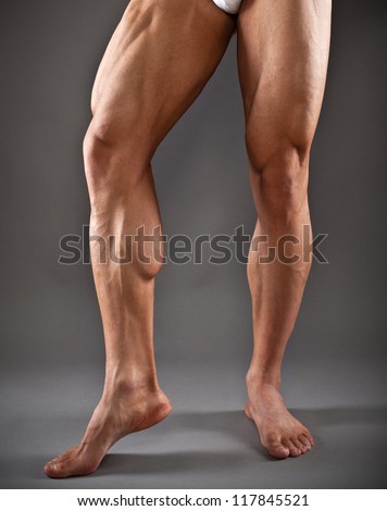 Muscular Male Legs Stock Photo (Edit Now) 117845521 - Shutterstock