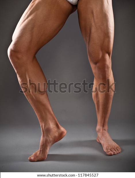 Muscular Male Legs Stock Photo Edit Now