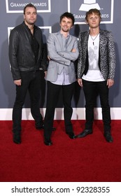 Muse At The 53rd Annual Grammy Awards, Staples Center, Los Angeles, CA. 02-13-11