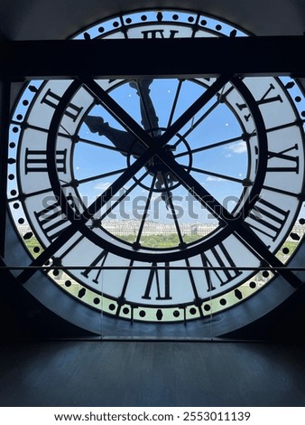 Muse D’Orsay Clock in Paris 