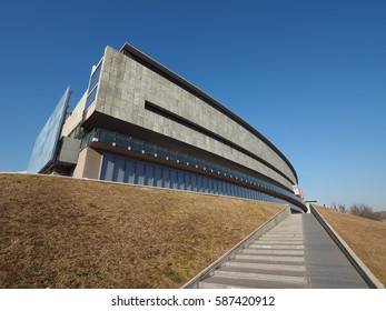 Museo Nazionale Dell Automobile (meaning National Automobile Museum Car Museum) In Turin, Italy