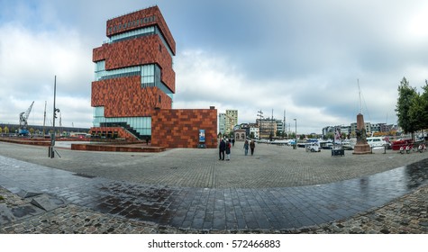 Museum Aan De Stroom InAntwerp, Belgium