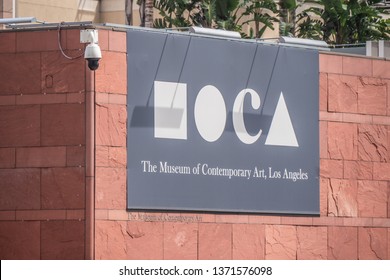 Museum Of Contemporary Art In Los Angeles Moca - CALIFORNIA, UNITED STATES - MARCH 18, 2019