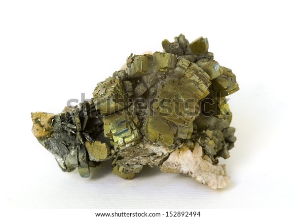 Museum Mineral Series Marcasite White Iron Stock Photo Edit Now 152892494