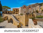 Museum of the Monastery of Preveli at Greek island Crete.