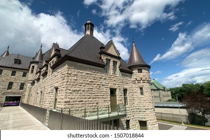 Museum Plains Of Abraham In Quebec City, CANADA. 