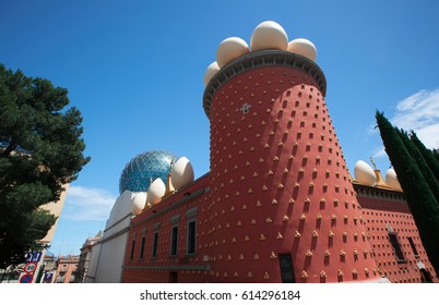 Museum Of Salvador Dali In The Town Of Figueras Spain