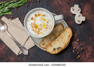 Mushroom Cream Soup Cappuccino