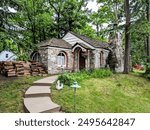 Mushroom House Lake Michigan Charlevoix Michigan USA