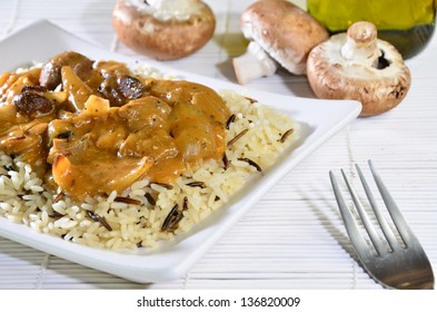 Mushroom Stroganoff