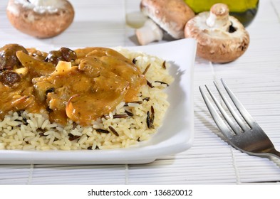 Mushroom Stroganoff