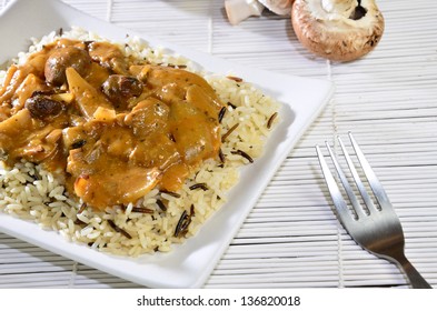 Mushroom Stroganoff