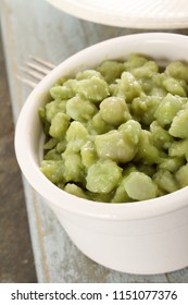 Mushy Peas In Dish