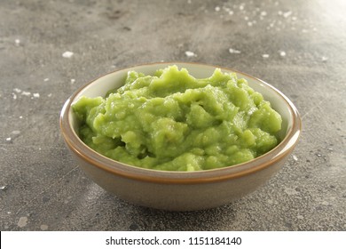 Mushy Peas In Dish