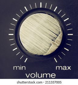 Music Background Sound Volume Knob