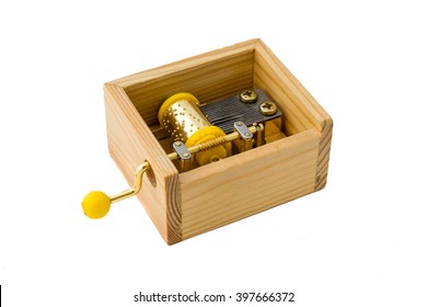 Music Box In Wooden Case