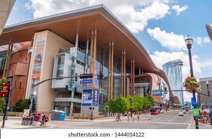 Music City Center In Nashville - NASHVILLE, TENNESSEE - JUNE 15, 2019