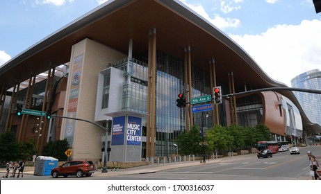 Music City Center In Nashville - NASHVILLE, USA - JUNE 17, 2019