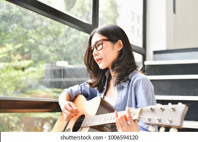 girl guitar images stock photos vectors shutterstock