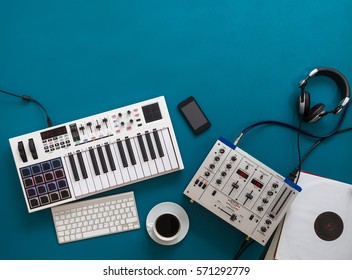 Music Equipment, Keyboard And Records  