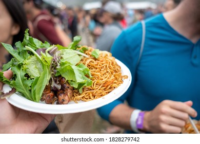 Music Festival Food, Outside Lands, San Francisco, California, August 10, 2019