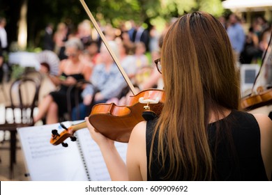 Music At A Garden Wedding