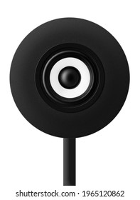 Music Heater, Spherical, Black And White Speaker