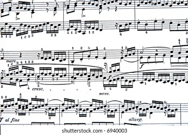 music notes
