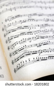 Music notes background