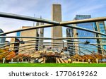Music Pavilion at Millennium park in Chicago - Illinois, United States