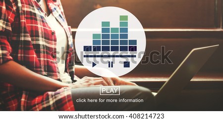 Music Player Media Audio Play Concept